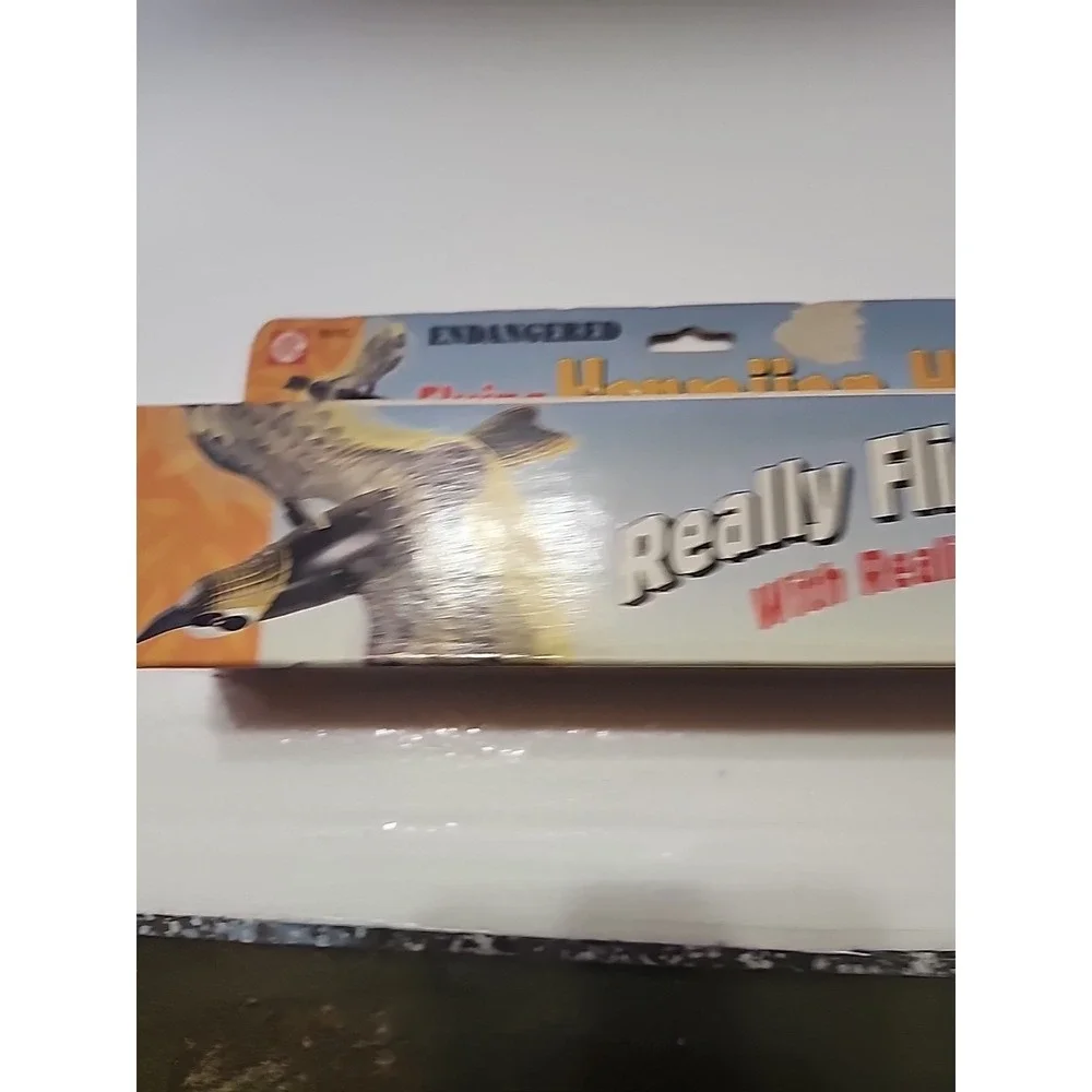 Flying hawaiian Hawk toy flies around with realistic flying motions